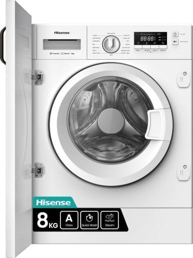 HISENSE WASMACHINE WF3M841BWL DHZ1157APD749, Witgoed en Apparatuur, Wasmachines, Nieuw, Ophalen of Verzenden
