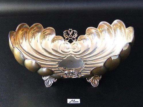 Schotel - Gebäckschale, oval - Muschelform -, Handgefertigt, Antiek en Kunst, Antiek | Goud en Zilver