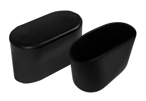 Flexibele stoelpootdop (omdop, ovaal, 15x30 mm, zwart) [O-O, Huis en Inrichting, Woonaccessoires | Overige, Nieuw, Ophalen of Verzenden