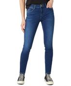 -60% Wrangler  Wrangler Skinny authentic love  maat 27-34, Verzenden, Nieuw, Blauw