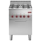 Fornuis 4 kookplaten en elektrische convectie-oven gn 2/3 |, Verzenden
