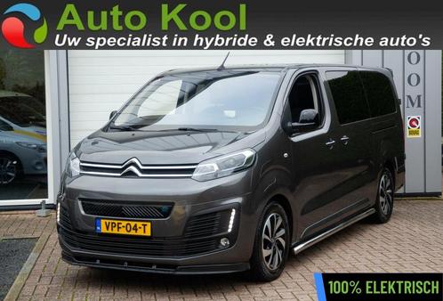 Citroën ë-Jumpy Driver XL Dubbele Cabine 75 kWh STUNTPRIJS, Auto's, Bestelauto's, Dealer onderhouden, Lease, Grijs, Automaat, Overige kleuren