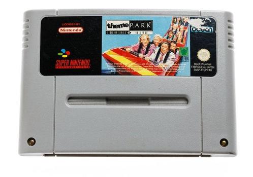 Theme Park [Super Nintendo], Spelcomputers en Games, Games | Nintendo Super NES, Zo goed als nieuw, Ophalen of Verzenden