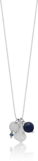 Scmyk ketting NSS-253 Indigo Chrome zilverkleurig - 41 cm, Verzenden, Nieuw