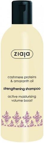 ZIAJA CASHMERE PROTEINS & AMARANTH OIL STRENGHTENING SHAMP.., Verzenden, Nieuw