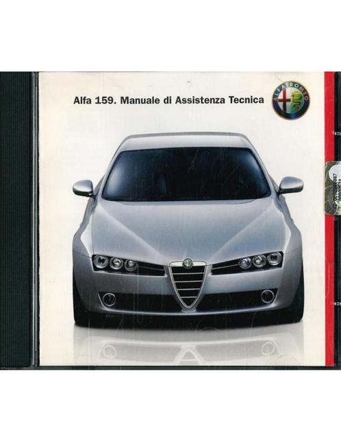 2006 ALFA 159 BENZINE DIESEL WERKPLAATSHANDBOEK CD, Auto diversen, Handleidingen en Instructieboekjes