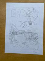 Kuijpers, Henk - Originele schets Eppo-cover, Boeken, Stripboeken, Nieuw