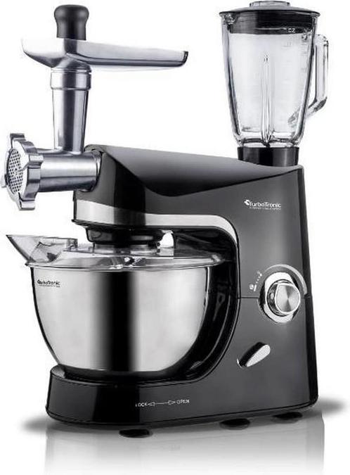 TurboTronic Keukenmachine 5 Liter TT-007 Foodprocessor -, Witgoed en Apparatuur, Keukenmixers, Zo goed als nieuw, Ophalen of Verzenden