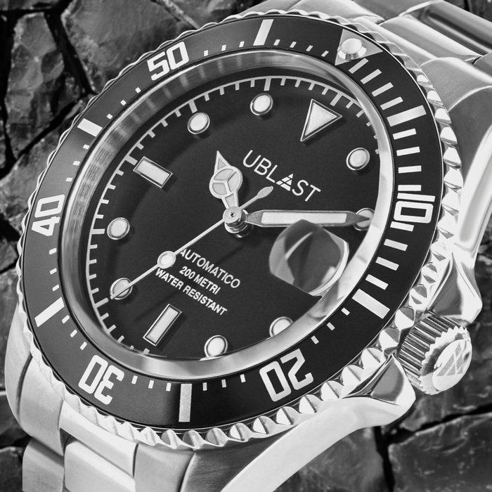 Ublast - Diver 20 ATM - UB2D4012BK - Heren - 2025, Sieraden, Tassen en Uiterlijk, Horloges | Heren