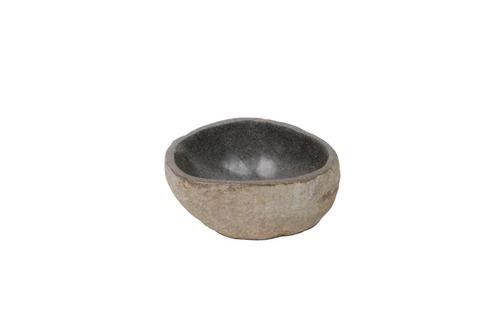 Natuurstenen Waskom Fontein Riviersteen-29x23x13, Doe-het-zelf en Verbouw, Sanitair, Nieuw, Verzenden
