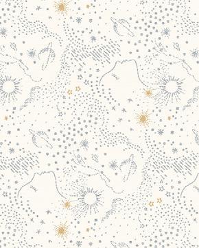 Zodia Jacquard Polyester Wit, Hobby en Vrije tijd, Stoffen en Lappen, Wit, Nieuw