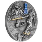Niue. 5 Dollars 2024 Tower of the Swallow The Witcher, 2 Oz