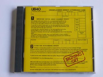 UB40 - Signing Off beschikbaar voor biedingen