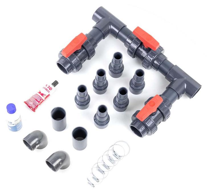 Bypass kit voor warmtepomp - universeel, Tuin en Terras, Zwembad-toebehoren, Overige typen, Nieuw, Verzenden