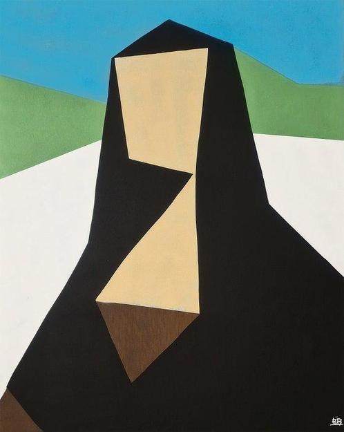 FÜR (1978) - Lisa - XL Size - (We Spray) NOT a PRINT, Antiek en Kunst, Kunst | Schilderijen | Modern