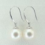 Zonder minimumprijs - Oorbellen - 18 karaat Witgoud Parel -, Nieuw