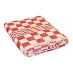 Handdoek | Katoen | Rood | 48 x 48 cm, Verzenden