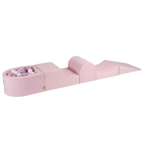 Foam blokken speelset hindernisbaan | velvet | Roze, Kinderen en Baby's, Speelgoed | Educatief en Creatief, Nieuw, Ophalen of Verzenden
