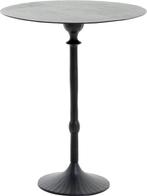 2dekans | Light & Living Bijzettafel Janna Ø50cm - Mat Zwart, Huis en Inrichting, Tafels | Salontafels, Ophalen of Verzenden, Zo goed als nieuw