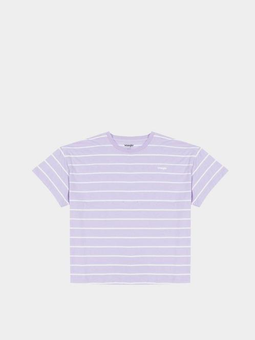 Tweedekans | Wrangler Dames T-shirt – Gestreept, Katoen,, Kleding | Heren, T-shirts, Zo goed als nieuw, Ophalen of Verzenden