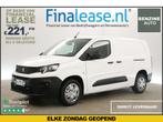 Peugeot Partner 1.2 PureTech Long L2H1 BENZINE 11PK €221pm, Auto's, Bestelauto's, Wit, Handgeschakeld, Nieuw, Lease