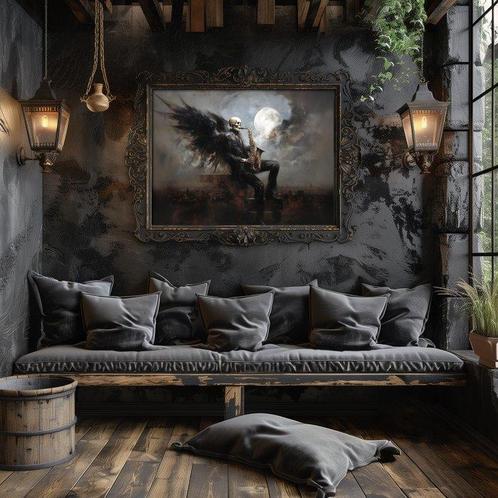 Artxlife - Eternal Black Symphony Full Moon [XXL], Antiek en Kunst, Curiosa en Brocante