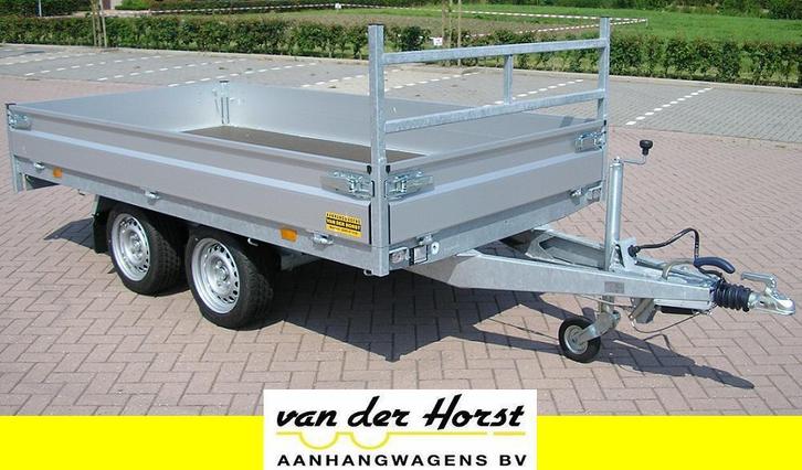 Hapert Azure plateauwagen aanhangwagen AKTIEPRIJZEN, Auto diversen, Aanhangers en Bagagewagens, Nieuw, Ophalen