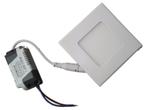 LED downlight vierkant | 90 x 90mm | 3 Watt koelwit | 4000K, Huis en Inrichting, Lampen | Plafondlampen, Verzenden, Nieuw