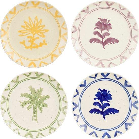 2dekans | Mica Decorations Clayton Dinerbord - Set van 4 -, Huis en Inrichting, Keuken | Servies, Zo goed als nieuw, Ophalen of Verzenden