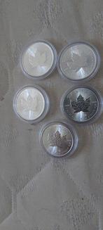Canada. 5 Dollars Maple Leaf, 5 x 1 oz