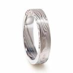 Trouwring Mokume Gane van Jaume Labro uitvoering Anany, Sieraden, Tassen en Uiterlijk, Ringen, Verzenden, Nieuw