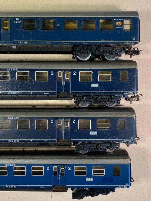 Märklin H0 - 4048/4049 - Modeltrein personenwagonset (4) - 4, Hobby en Vrije tijd, Modeltreinen | H0