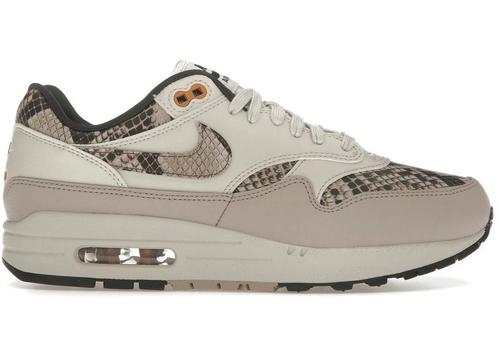 Nike Air Max 1 Snakeskin Light Orewood - Maat 39 EU, Kleding | Heren, Schoenen, Ophalen of Verzenden