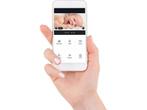 Alecto SMARTBABY10 - Wifi babyfoon met camera, wit/grijs, Verzenden, Zo goed als nieuw