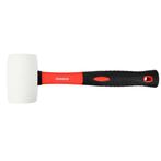 Benson Installatiehamer - Witte rubberen kop - 450 gram -..., Doe-het-zelf en Verbouw, Gereedschap | Handgereedschap, Ophalen of Verzenden