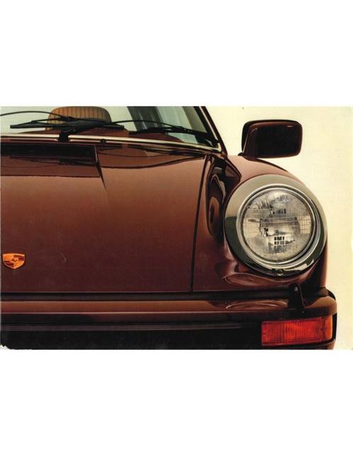 1977 PORSCHE 911 S | TARGA | TURBO CARRERA BROCHURE ENGELS, Boeken, Auto's | Folders en Tijdschriften, Porsche