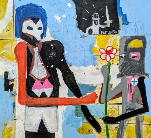 Santiago Andúgar - Tregua de verano - NO Reserve, Antiek en Kunst, Kunst | Schilderijen | Modern