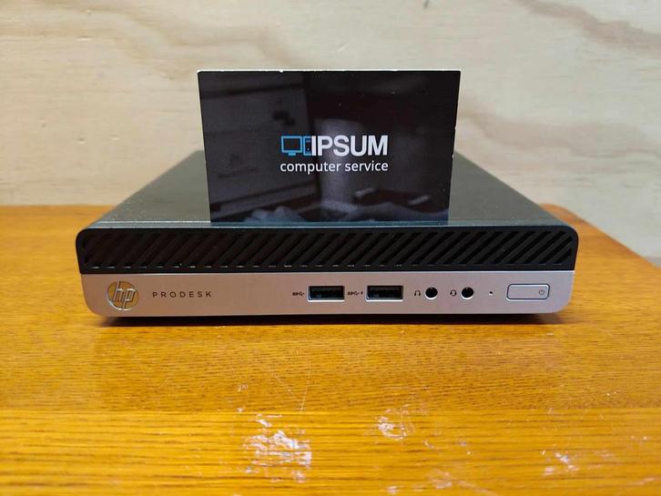 HP Prodesk 400 G4 mini | i5 8500t | 8gb DDR4 | 250gb SSD, Computers en Software, Desktop Pc's, 2 tot 3 Ghz, SSD, Refurbished, 8 GB