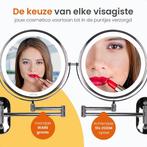 Tweedekans | Goliving Make Up Spiegel Met Verlichting - Ø25, Ophalen of Verzenden, Zo goed als nieuw