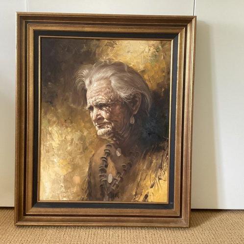 Yang (XXI), naar Zella Weber - The Old One, Antiek en Kunst, Kunst | Schilderijen | Klassiek
