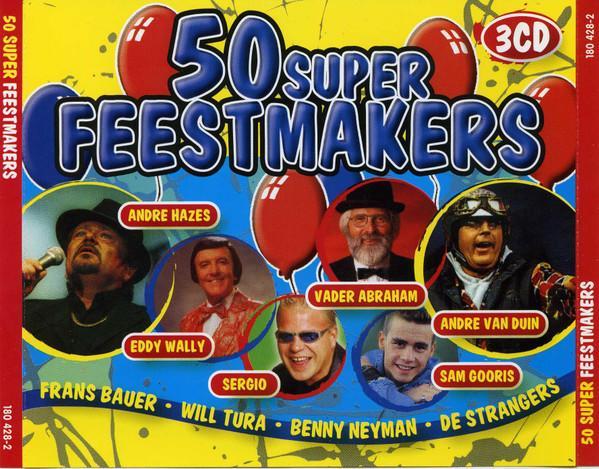Various - 50 Super Feestmakers, Cd's en Dvd's, Cd's | Pop, Gebruikt, Ophalen of Verzenden