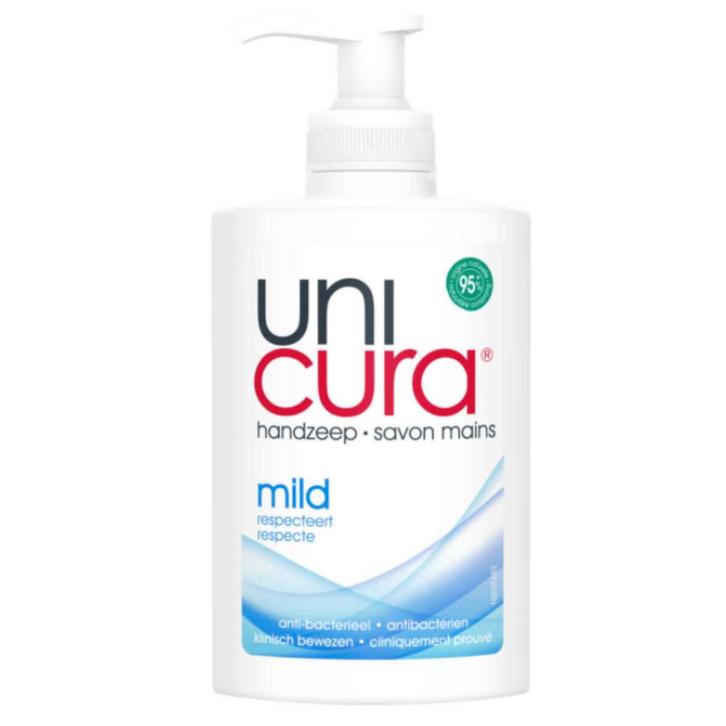 Unicura handzeep mild 250 ml, Sieraden, Tassen en Uiterlijk, Uiterlijk | Lichaamsverzorging, Nieuw, Verzenden
