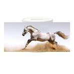 Spaarpot - Paard Wit Schimmel Arabier in Galop NIEUW, Ophalen of Verzenden, Nieuw