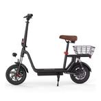 i12 Elektrische Scooter - Vouwbaar - 500W - 7,5Ah - Zwart, Verzenden, Nieuw, IScooter