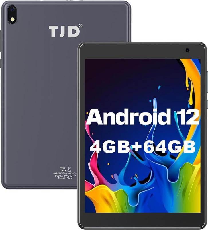 Tablet - 7,5 inch - 4 GB RAM - 64 GB ROM - Grijs - TJD, Computers en Software, Windows Tablets, Zo goed als nieuw, Verzenden