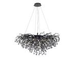 PAUL NEUHAUS Icicle Kroonluchter, zwart - 100 cm, Verzenden, Nieuw