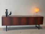 Vintage Fristho XXL Dressoir Pallisander Braakman Pastoe, Ophalen, Gebruikt, 200 cm of meer, Scandinavisch, modernistisch, strak en functioneel.