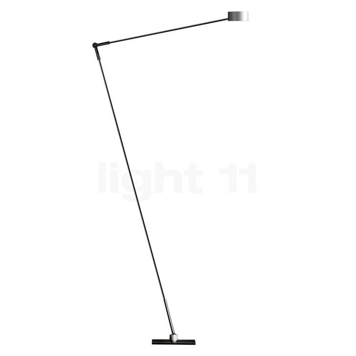 Absolut Lighting Absolut Vloer-/Leeslamp LED, chroom mat, Huis en Inrichting, Lampen | Vloerlampen, Nieuw, Verzenden