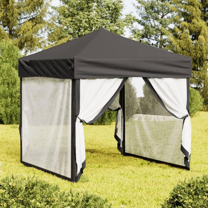 vidaXL Partytent inklapbaar met zijwanden 2x2 m, Tuin en Terras, Partytenten, Partytent, Nieuw, Verzenden