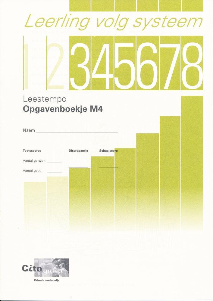 CITO/LOVS Leestempo Opgavenboekje M4 (per stuk), Boeken, Schoolboeken, Nieuw, Verzenden